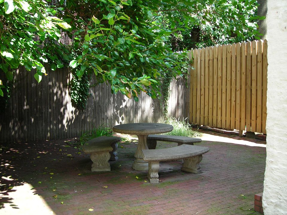 Your Private Patio for Evening Dinners & Parties