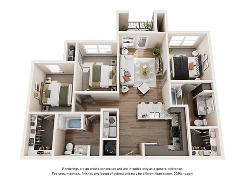 Floor plan C1