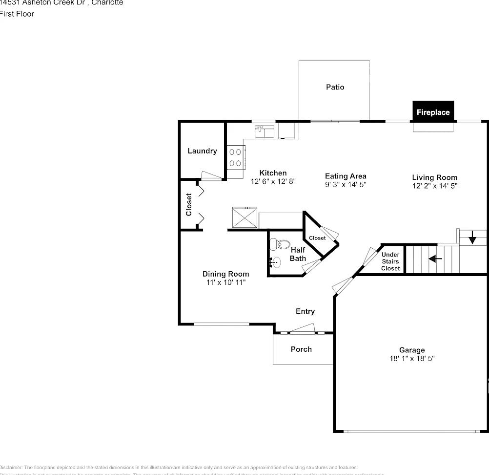14531 Asheton Creek Dr Charlotte, NC 28273 — Photo 2
