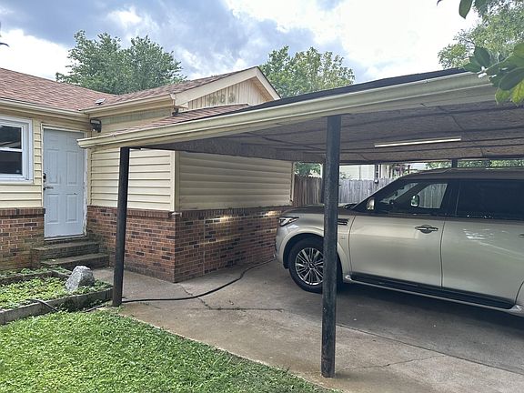 Carport and Side Entrance