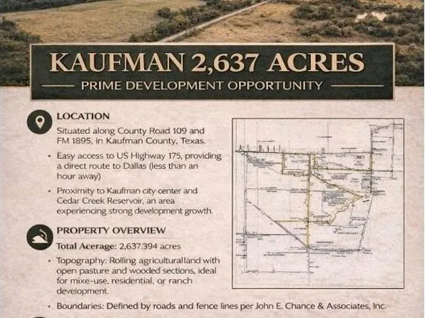 13358 County Road 109, Kaufman, TX 75142