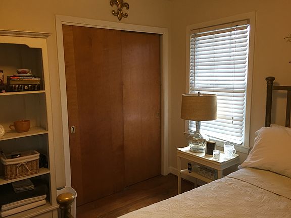 great closet space in both bedrooms, extra hall closet and pull down attic for additional storage