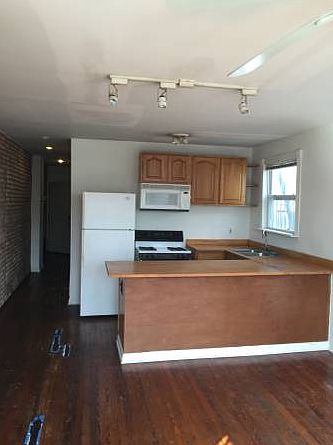 open kitchen area