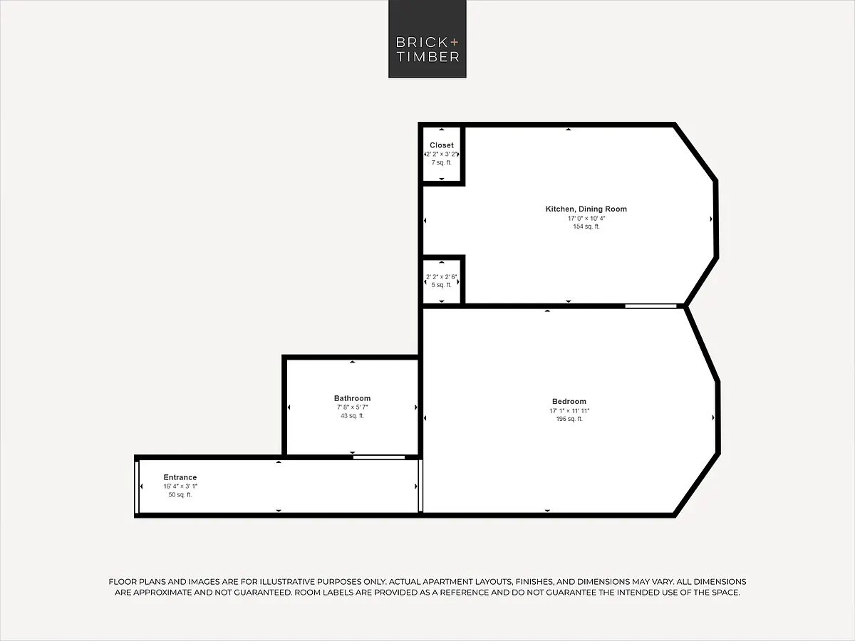 Floor plan Studio