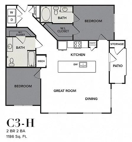 Floor plan C3-H