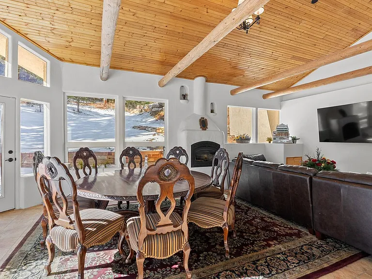 Dining room area