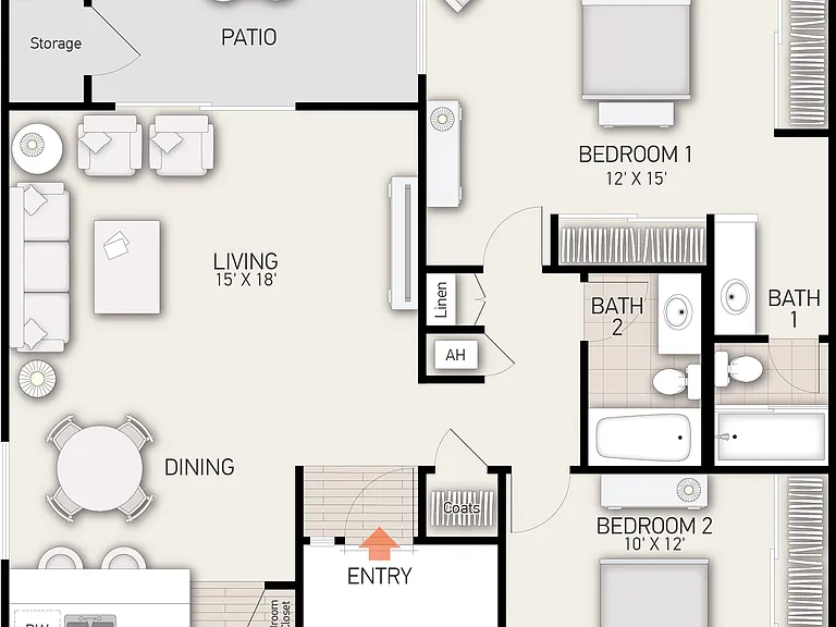 Turtle Rock Vista Apartment Homes — Photo 26