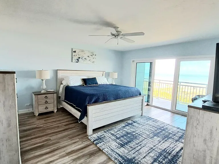 Spacious Master Bedroom with Breathtaking Sunrise Views