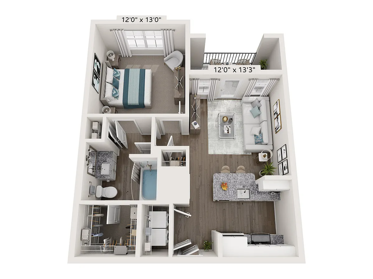 Floor plan A1