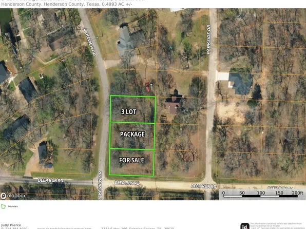 Lots 185 186 187 Lakeview Dr, Trinidad, TX 75163