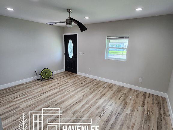 Living Room with the view of the door