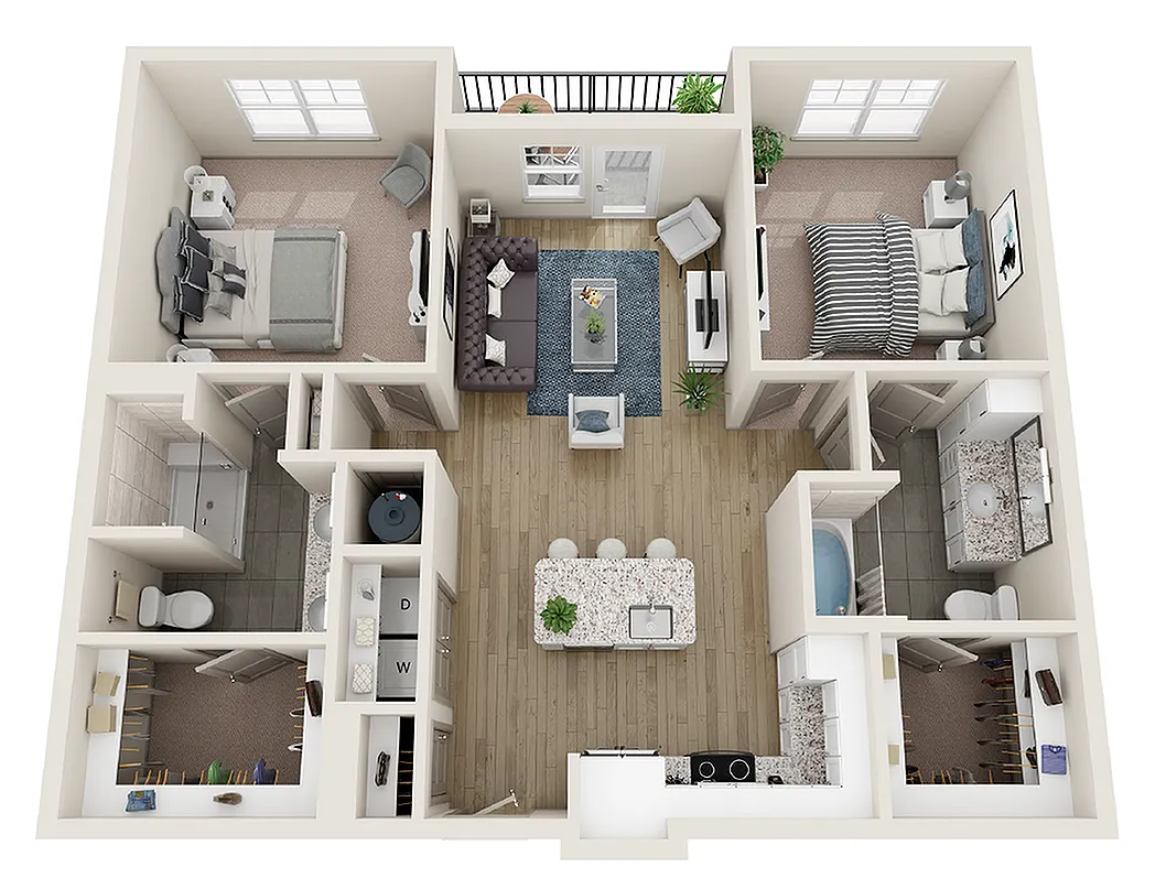 Floor plan B1