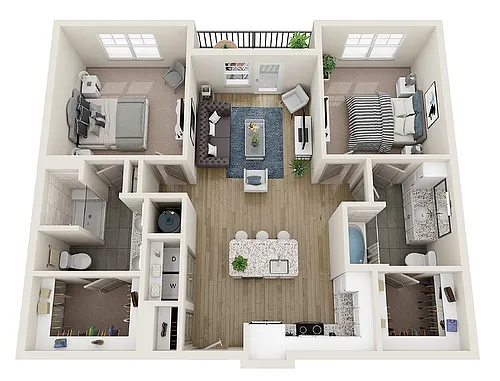 Floor plan B1