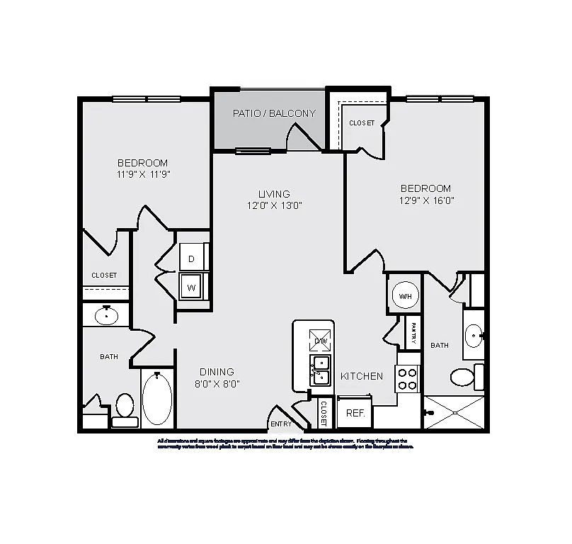 Floor plan B1