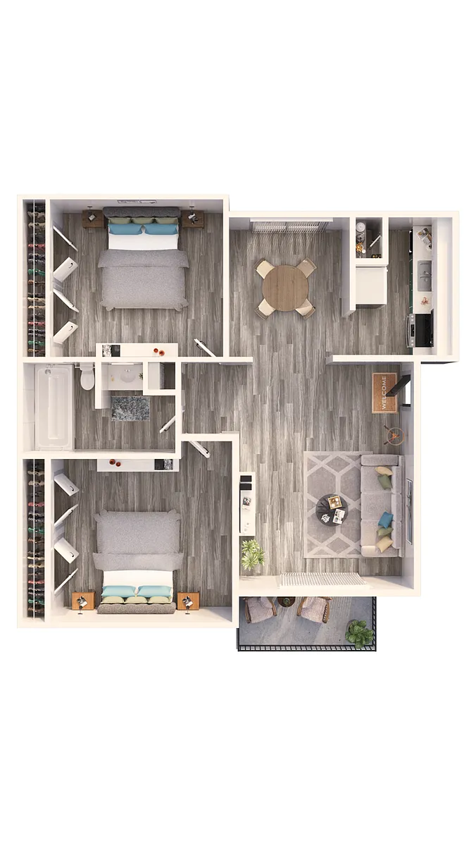 Floor plan B1