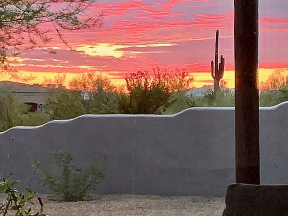 East Back Porch Sunrise