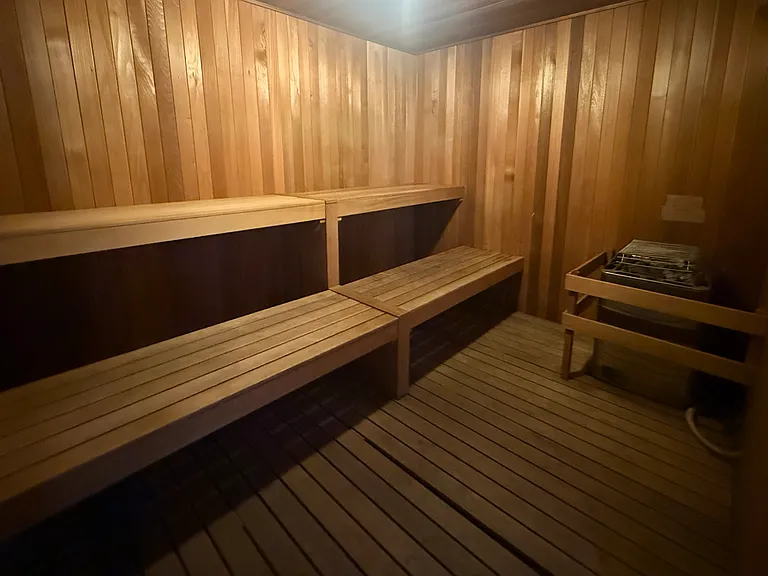 In-building sauna