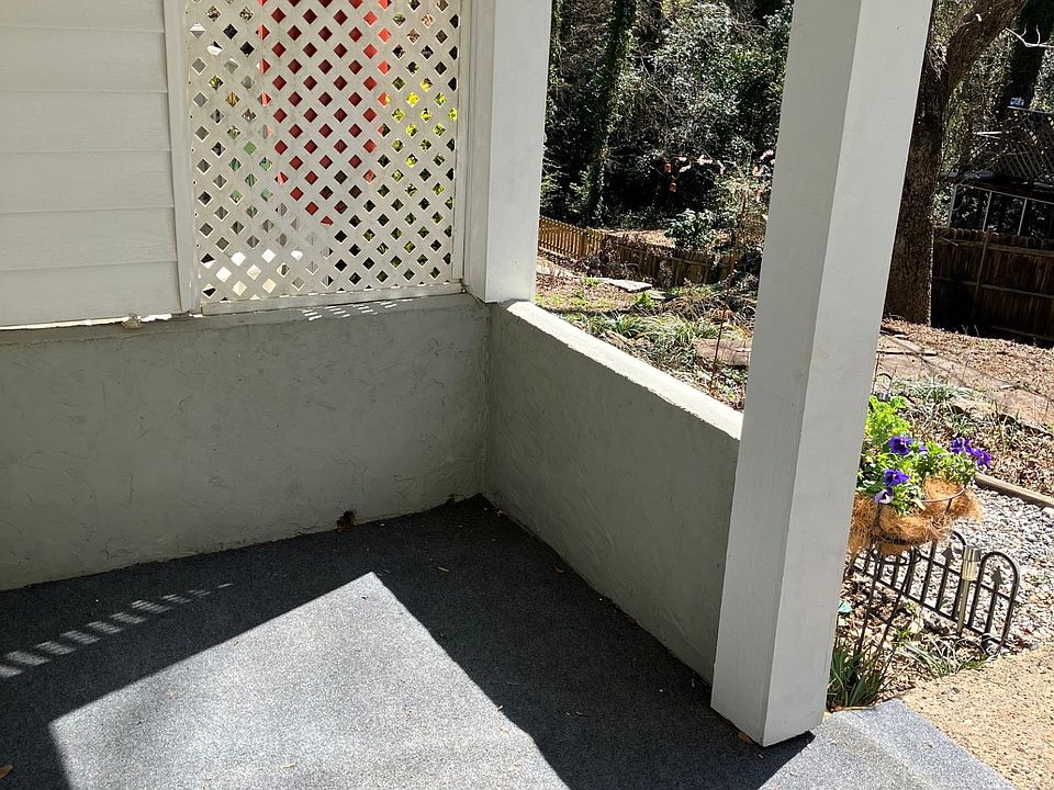 Covered front porch