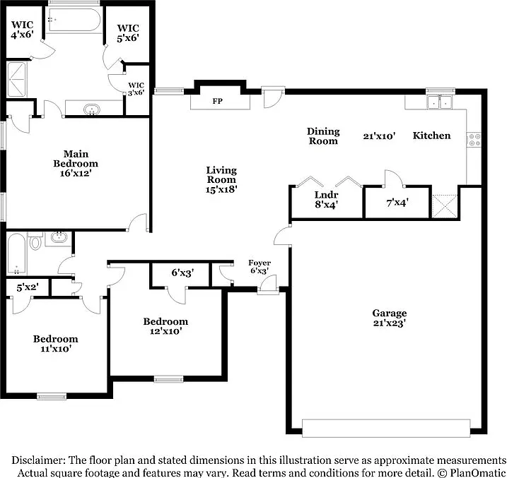 3 bed, 2.0 bath, 1365 sqft, $1,745 — Photo 2