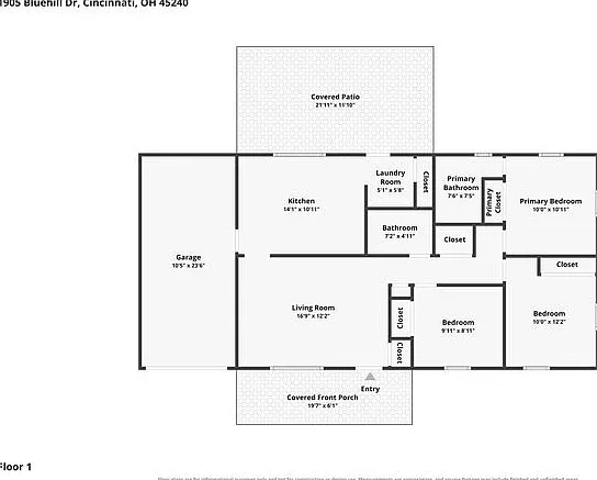 3 bed, 2.0 bath, 1000 sqft, $1,500 — Photo 2
