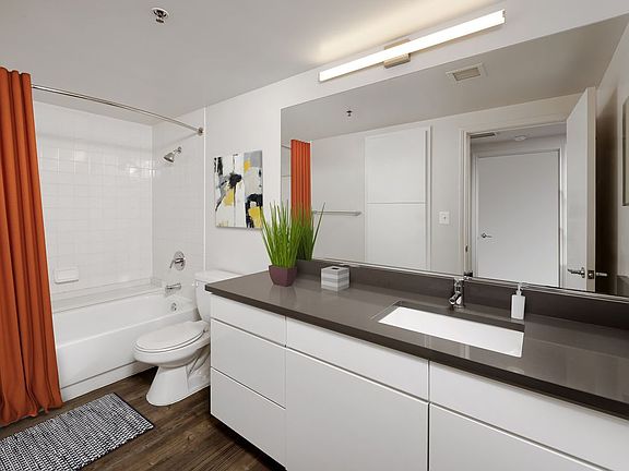 Finish Package V kitchen, living, and dining areas with hard surface flooring