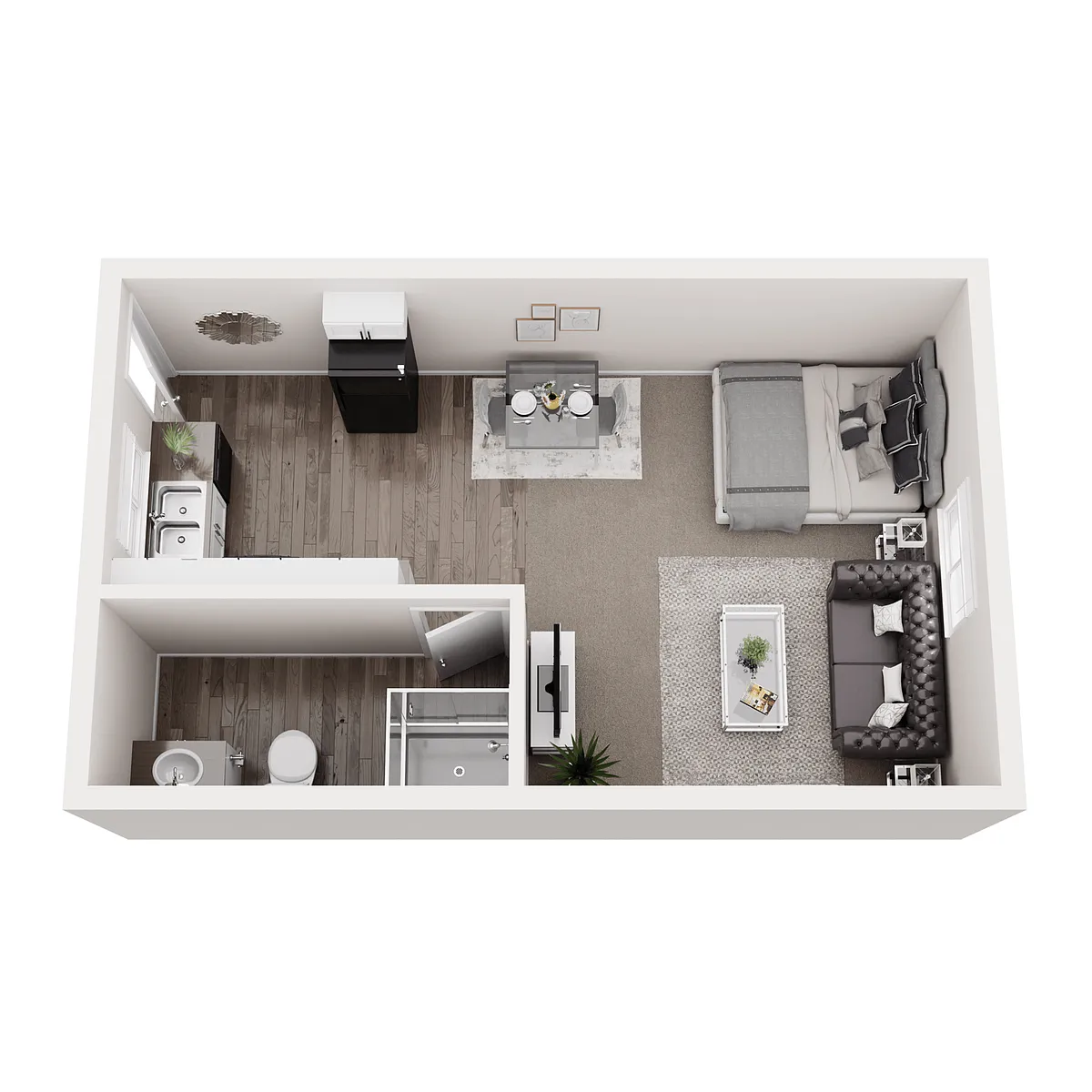 Floor plan Studio