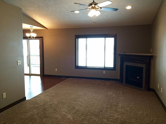 Upper level living room/fireplace