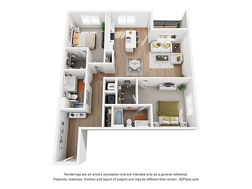 Floor plan Van Horn