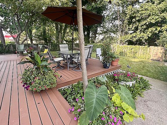 Back deck