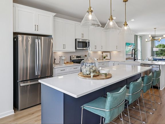 The Upton spacious Kitchen Island at Courtyards of Overlook