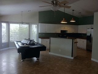 Dining Room. Pool table not included.