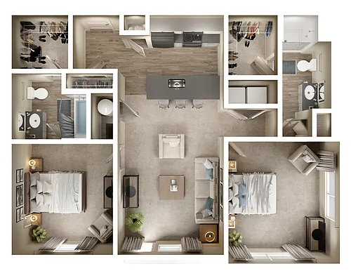 Floor plan The High Level