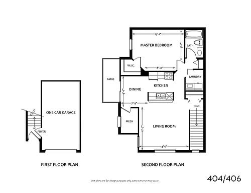 Floor plan Richmond Upper