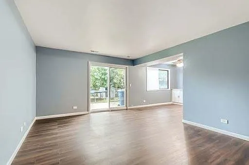 The living area