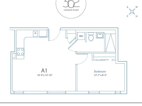2nd image of 364 Lincoln Pl APT A1
