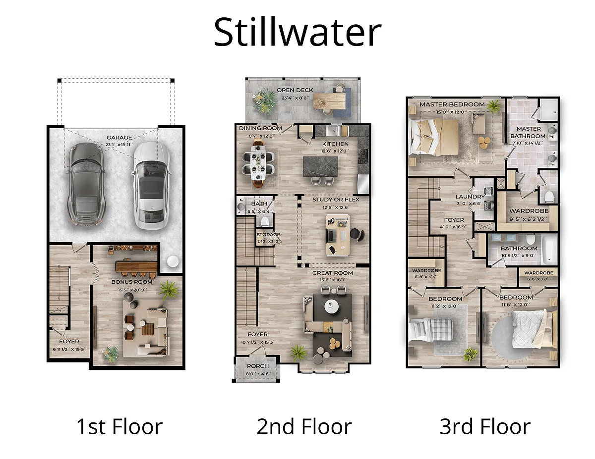 Floor plan Stillwater