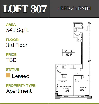 floor plan of actual unit