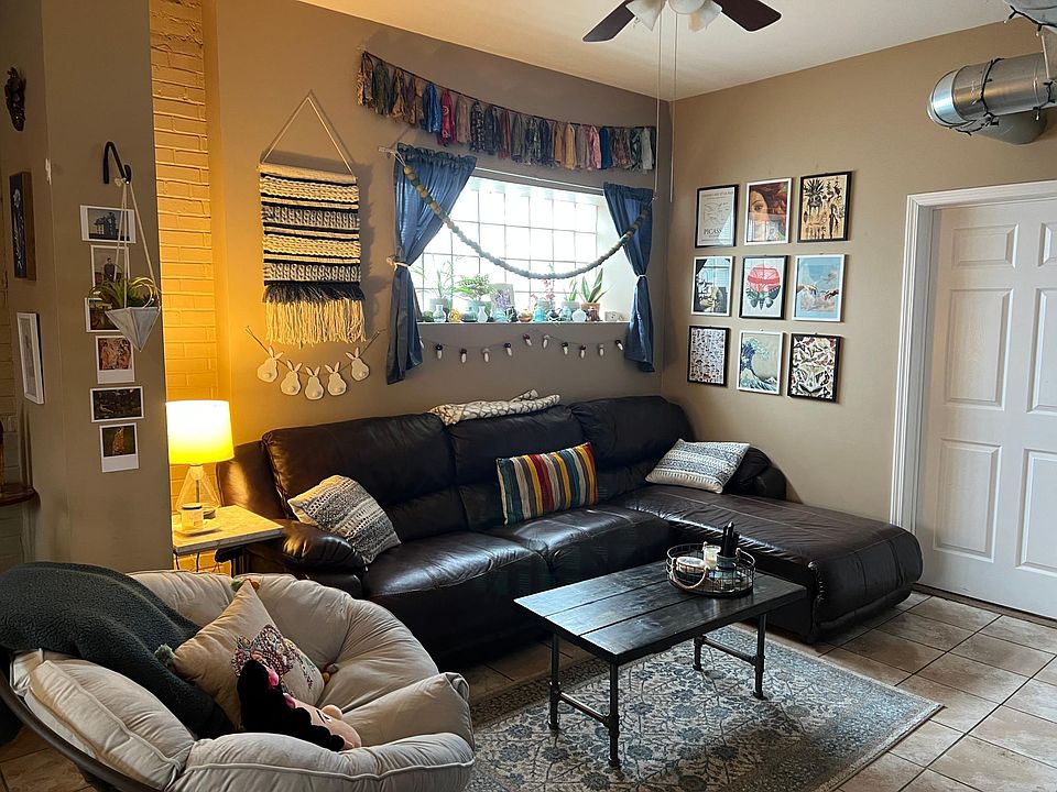 Living area; open to kitchen