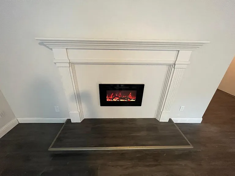 Fireplace in Great Room