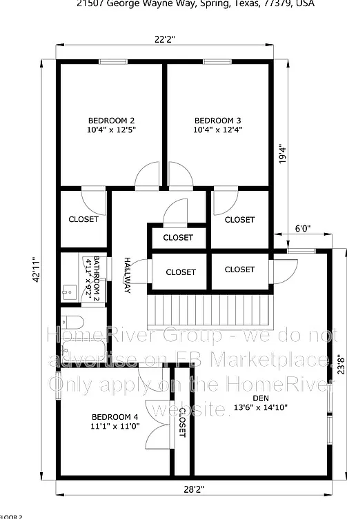 4 bed, 2.5 bath, 2260 sqft, $2,445 — Photo 3