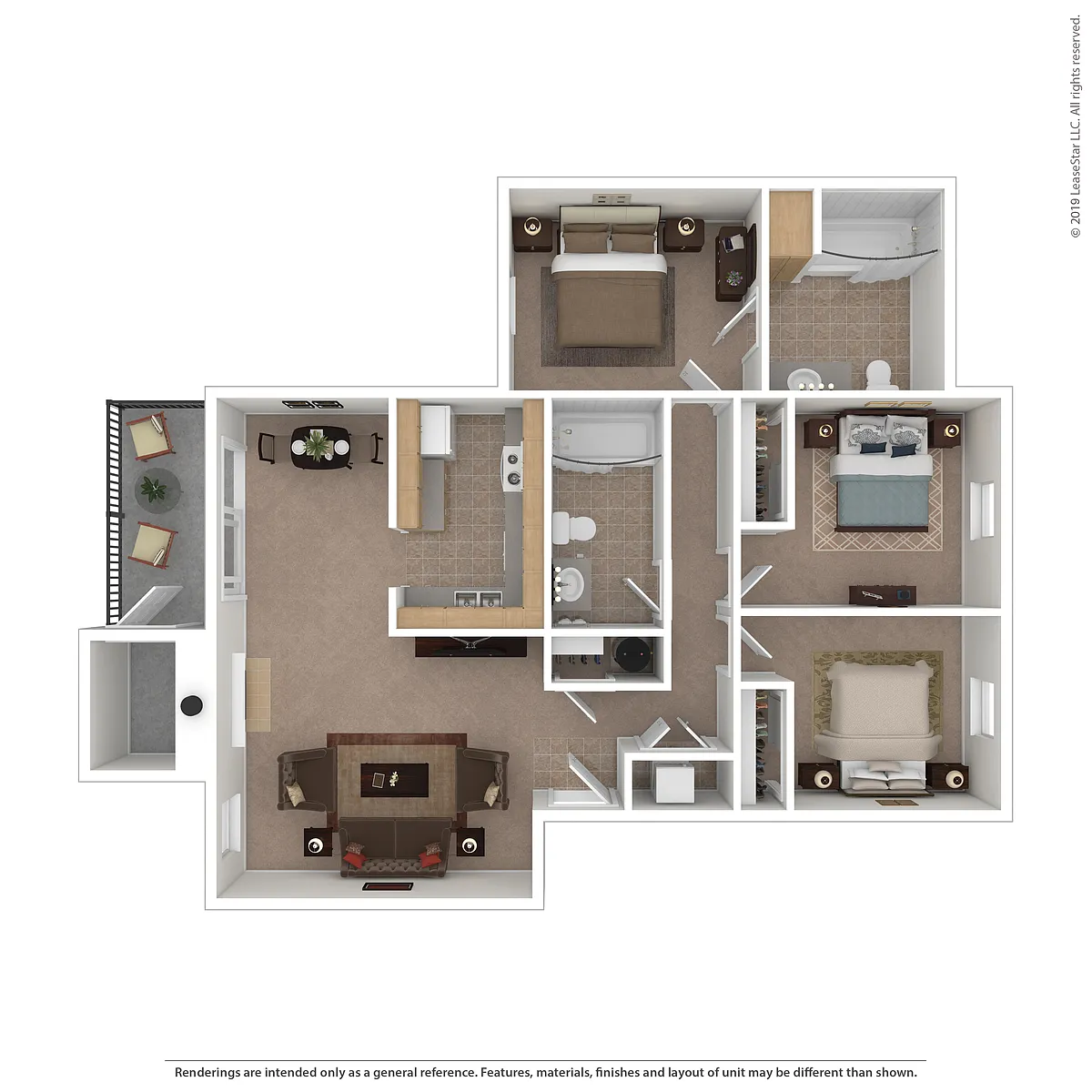 Floor plan Ponderosa