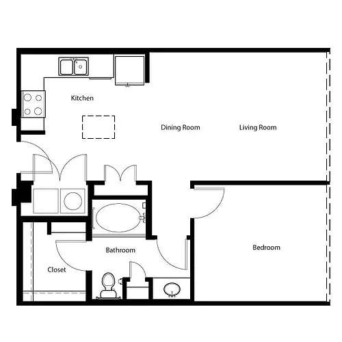 Floor plan A1C