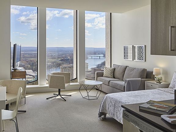 Living Room With View