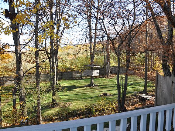 Side yard view via porch