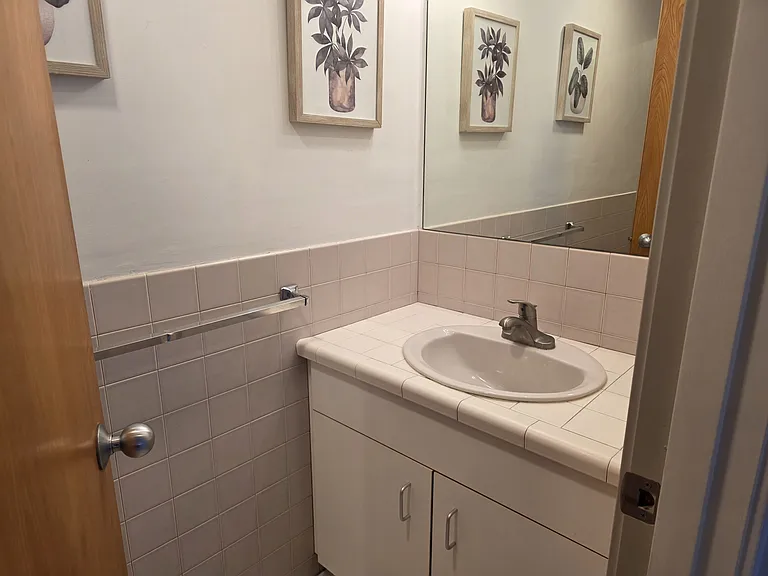 1st floor half bath