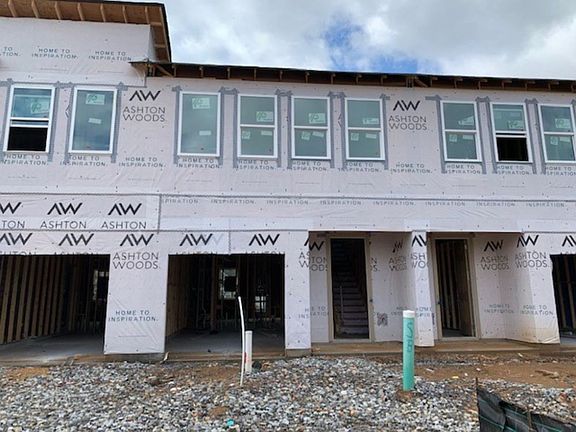 Front Elevation Construction Progress Your new home at 1672 Florence Run.