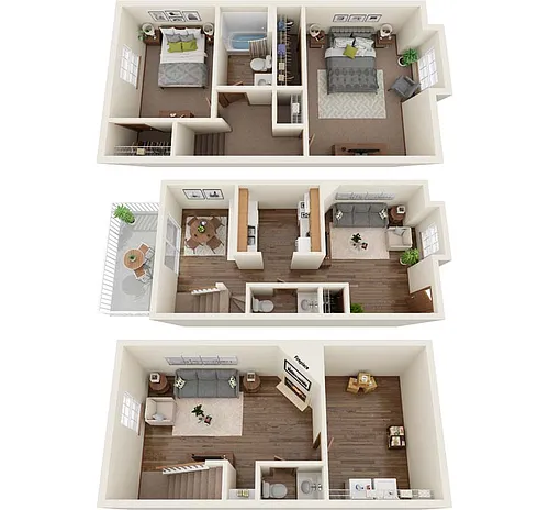 Floor plan Townhome