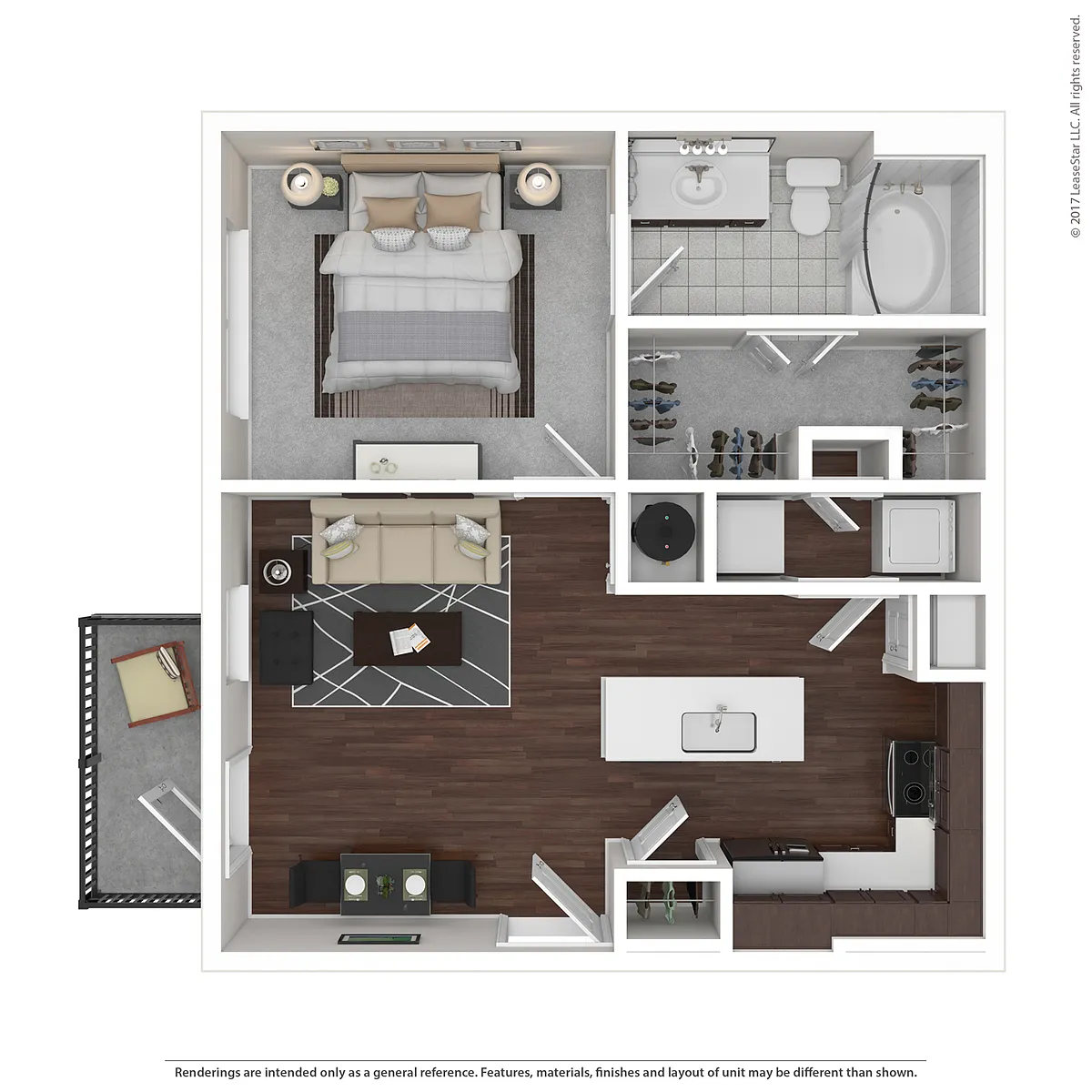 Floor plan 1X1