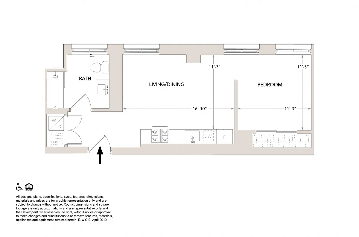 Floor plan E