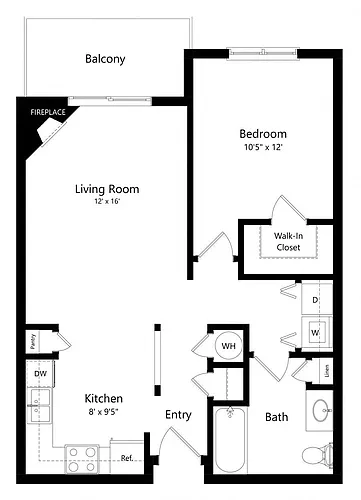 Floor plan Maple